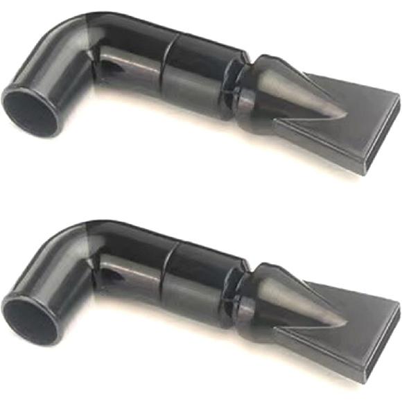 Still Awake 2 Pcs Aquarium Pump Duckbill Nozzle,Water Outlet Return Pipe Fitting,Fish Tank Duckbill Sprinkler Aquarium Pump Flare Duckbill