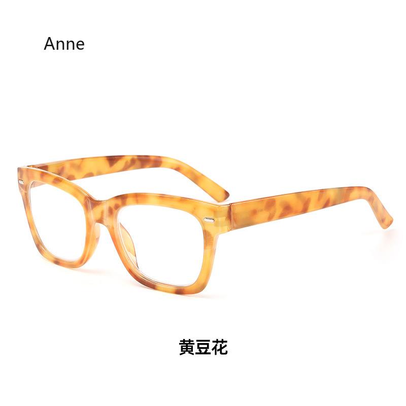 Vintage Ultralight Reading Glasses Men Women Square Glasses Frames for Read Female Black Blue Eyeglasses Glasses Frame +100 150