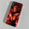 AD76 Jujutsu Kaisen Clear Case for Samsung A04 A14 A23 A34 A54 M23 M33 M52 M53 Realme 10 9 C30S C35 C55 VIVO Y02 Y21 Y33S Y51 X80 V25 Cover