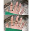 Fashion Polygon Frame Myopia Glasses Classic Vintage Anti-blue Light Eyeglasses Women Men Minus Diopter Eyewear