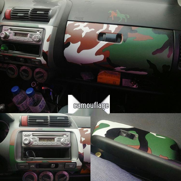 Carbon Fiber Interior Film for 2004-2007 Fit/City Center Console Modification