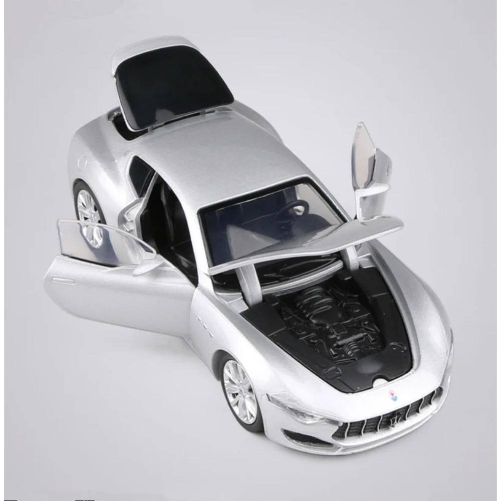Maserati Alfieri Concept Car 1/32, Modello di Auto Sportiva in Lega, Pressofuso, Metallo, Veicoli, Giocattoli, Suono, Luce, Simulazione, Regalo per Bambini