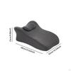 Face Down Pillow Ergonomic Wedge for Relaxing Office Living Room Grey