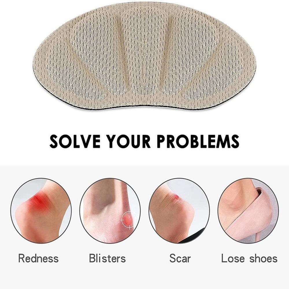 Adesivi con inserto sul tallone Cuscino Cuscinetti morbidi e confortevoli Tacchi alti sportivi più spessi resistenti all'usura Piedini di mezza misura regolabili Proteggi