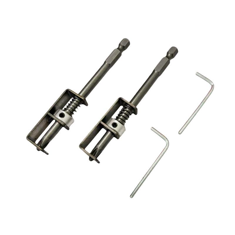 Spring-loaded Anti-drop Positioning Screwdriver Bit
