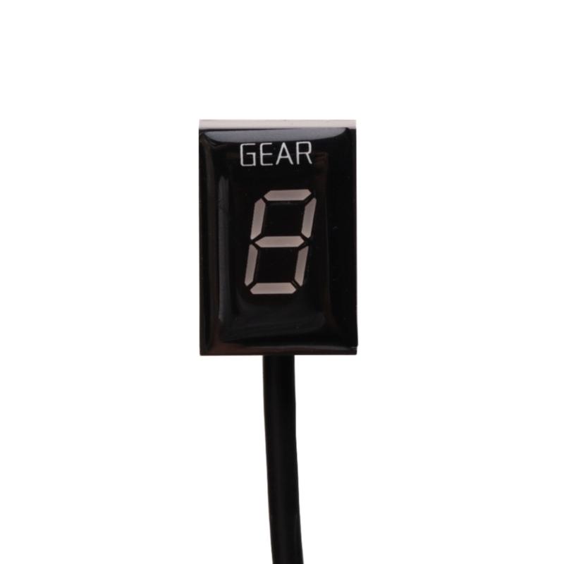 Mini Speed Digital Gear Indicator Shift Lever Display UnIversal Motorcycle External LCD Speed Display