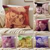 Cool P-Pearl Boy Cushion Cover Silky Short Plush Sofa Pillow Cover Hidden Zipper Soft Dustproof Case for Home Decor