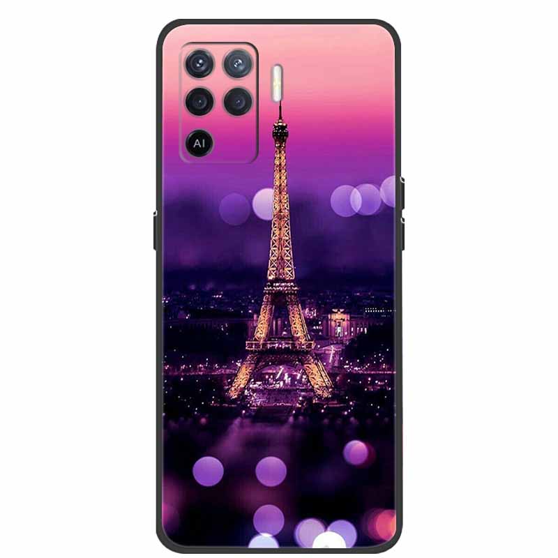 For Coque OPPO Reno5 Lite Case Shockproof Soft silicone TPU Back Cover For Oppo Reno 5Z 5 Lite Phone Case 5Lite CPH2205 Fundas