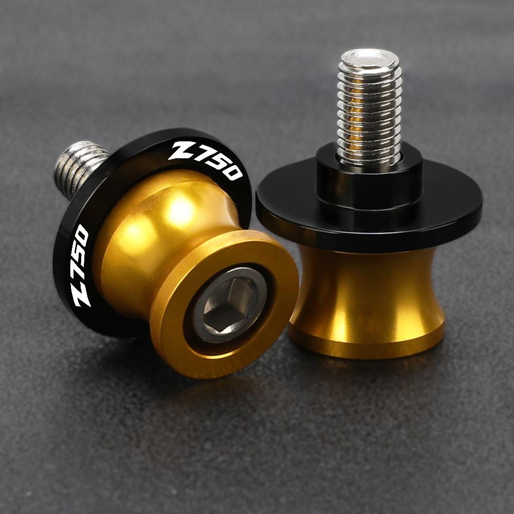 

Мотоциклетный маятник, катушки, подставка, винты, ползунки, аксессуары для Kawasaki Z7 50 Z750 Z750 Z750 07-12 2012 2011 2010 2009 M10 gold