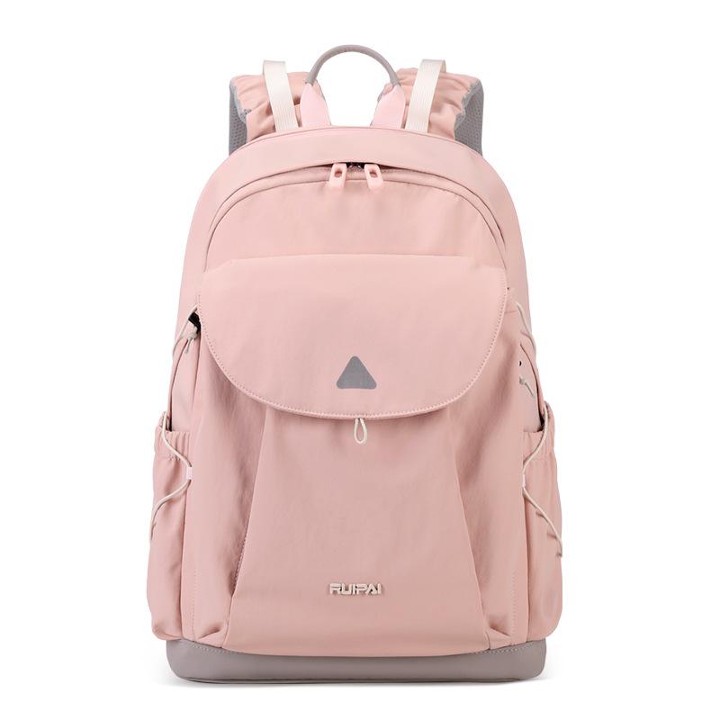 Personalized Fashion Contrasting Colors Lightweight Leisure Travel Large Capacity Backpack High School College Student Schoolbag Women's Backpack