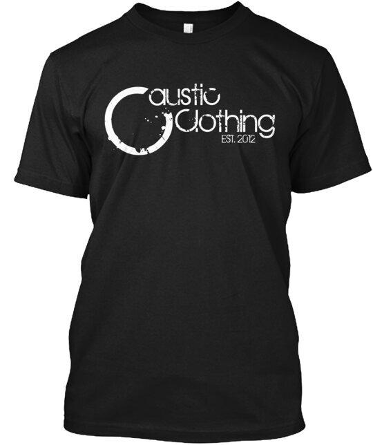 Caustic Clothing Запуск Раунд 2 Футболка Сделано в США Размер от S до 5XL Унисекс Футболка S