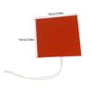 40W 12V Silicone Heating Pad Square Rubber Heat Mat Heated Bed Plate Flexible Waterproof 3D Printer