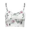 European and American women's clothing explosive spring and summer floral sexy exposed umbilical sling vest with women's outer top