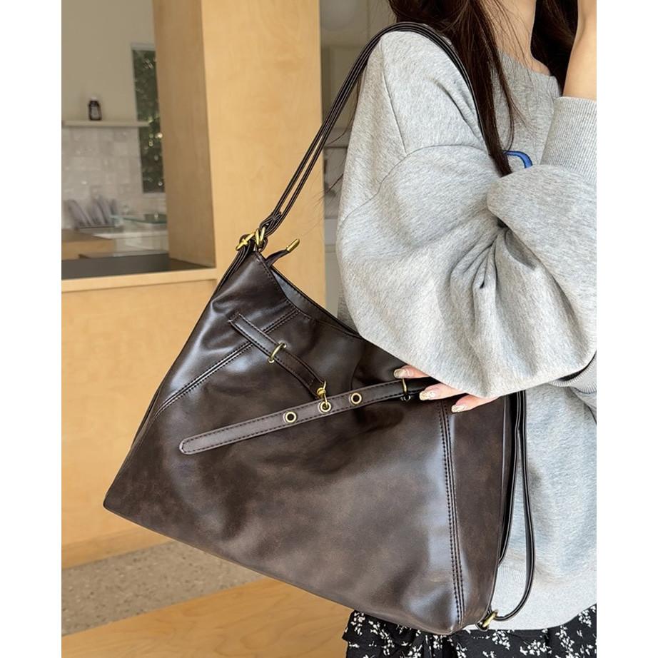 IELGY Melade Retro Tote Bag Casual Large Capacity