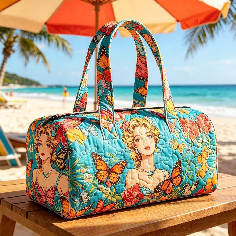 2026 Multi-functional 3D Printed Travel and Fitness Handbag