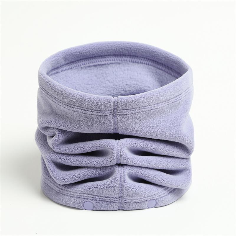 

Зимние шарфы для верховой езды на открытом воздухе для мужчин и женщин, новый теплый и мягкий шейный платок, шейный платок, вязаный утолщенный шарф на пуговицах 36x26cm