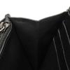 Used 11828 Itauba Scritto Long Zip Wallet 7940 Old Logo Black Zip Around Calligraphy Nero Grigio Men's from Japan