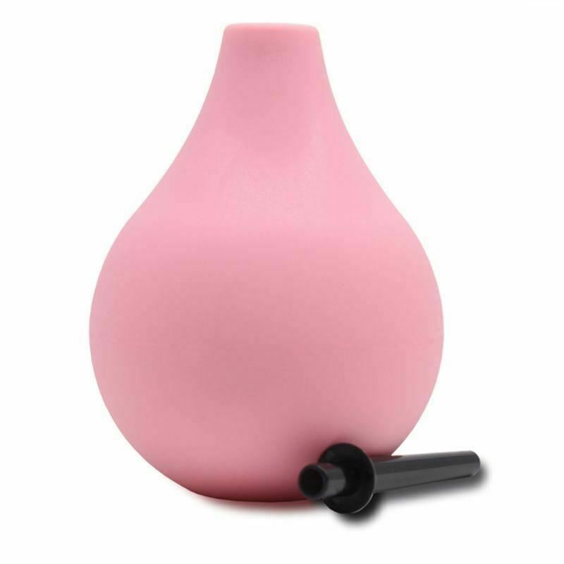 225Ml Pink Douche Enema Bulb Anal Cleaner Rectal Syringe Colon Cleaning Douches