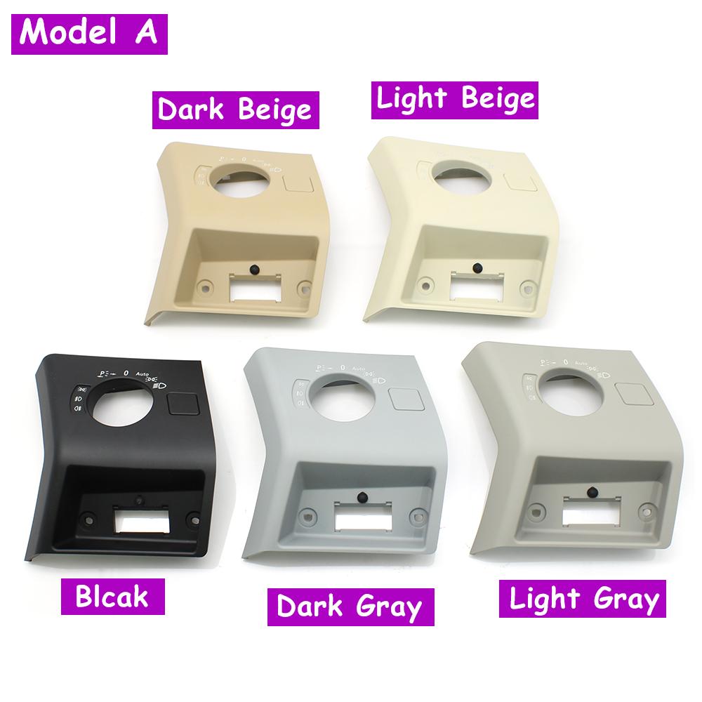 W220 LHD Car Front Dashboard Headlight Switch Control Cover Trim For Mercedes Benz S Class S430 S350 S280 S500 S600 1998-2005