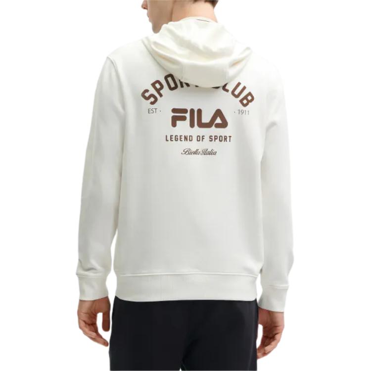 FILA Sweatshirt Men's Cloud White F11M419206F-WT