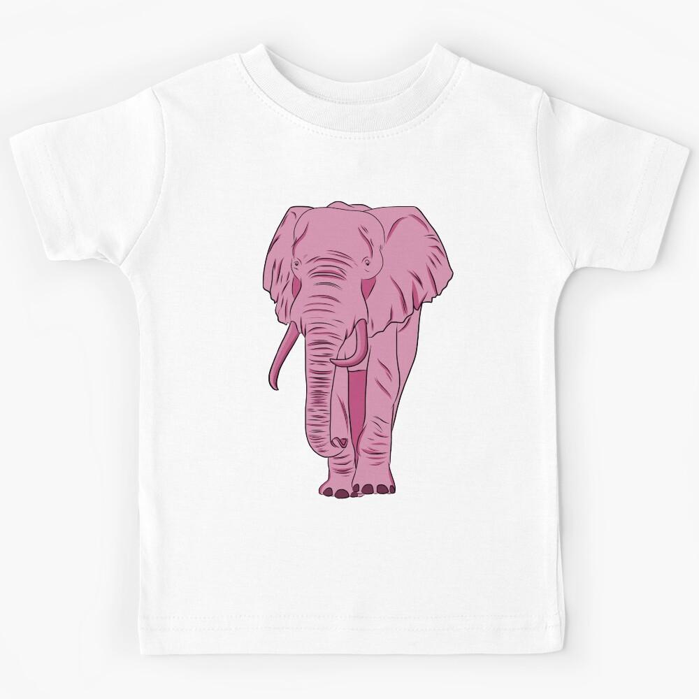 I See A Pink Elephant Kids T-Shirt 130