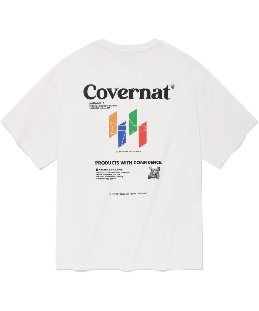 COVERNAT Travel T-Shirt White