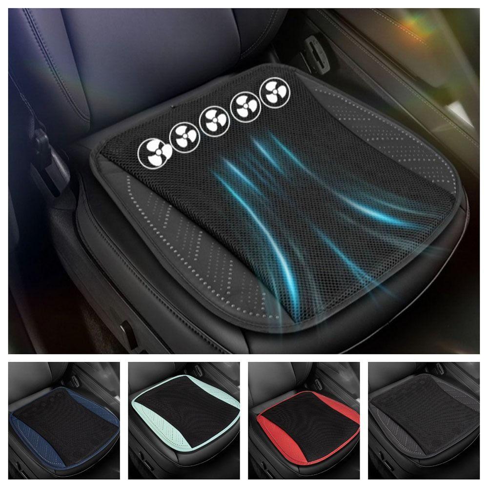 Fast Blowing USB Fan Blowing Seat Cushion 3-Speed Car Seat Cooling Pad  Office Chairs
