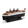 Electric Aroma Air Humidifier Luxury Ocean Liner Cruise Ship Model Aromatherapy Essential Oil Diffuser for Home Decoration