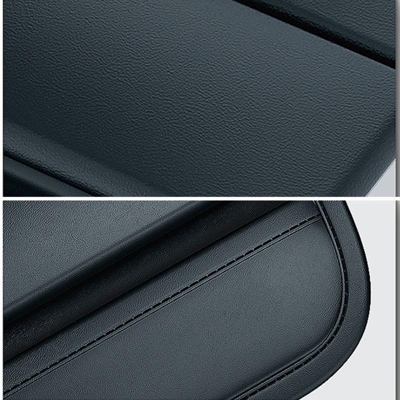 New Top Symmetrical Double-Lids Armrest Box Cover Soft Memory Heightening Elbow Support Pad With Side Storage Pocket Organizer