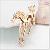 Zodiac Horse Brooch - European & American Fashion Lapel Pin Jewelry