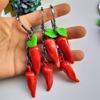 Fashion Chinese Cabbage Keychains Car Keyring for Bag Purse Jewelry Accessory