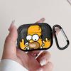 Simpsons Cartoon Case For Airpods 1 Pro3 Pro2 3 Pro 4 2 Earphone Cases Cover