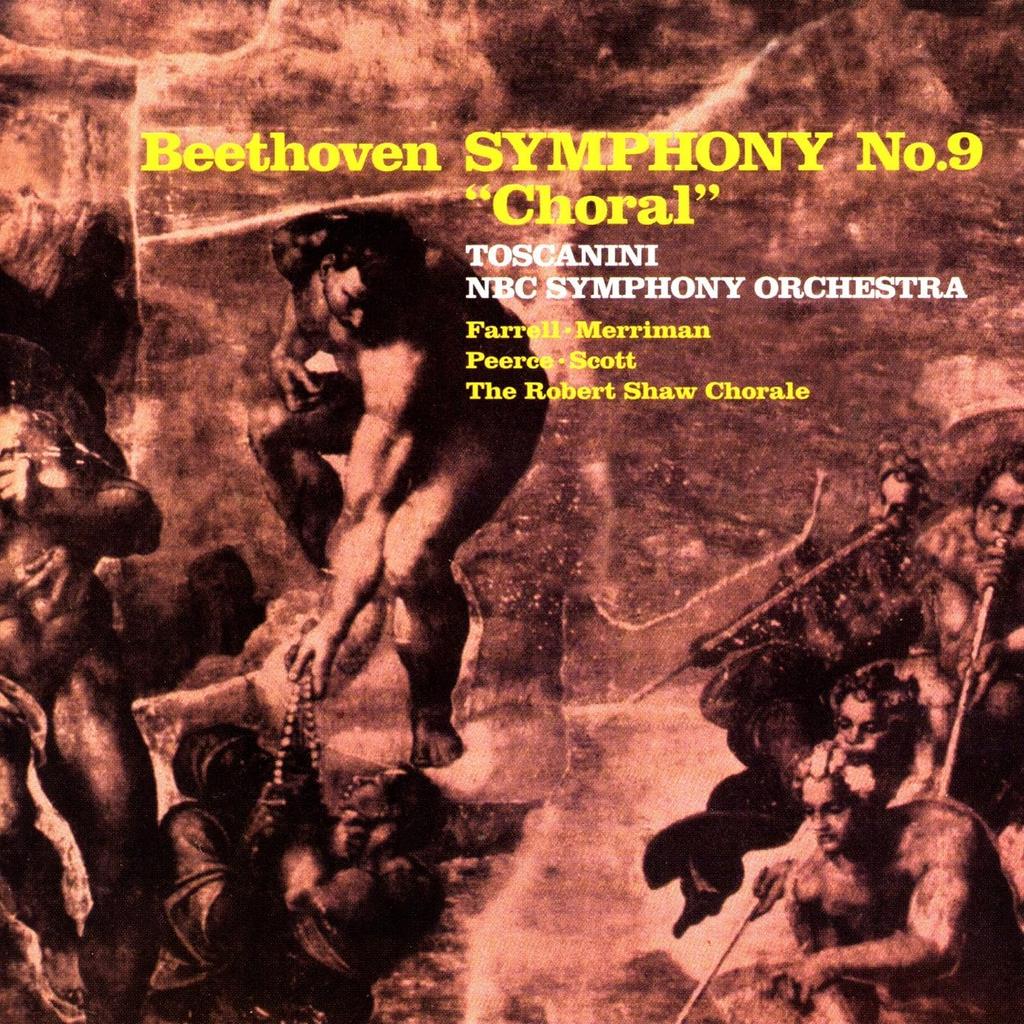 CD ARTURO TOSCANINI  Beethoven Symphony No. 9 Choral BVCC38022  Japan Classical Used