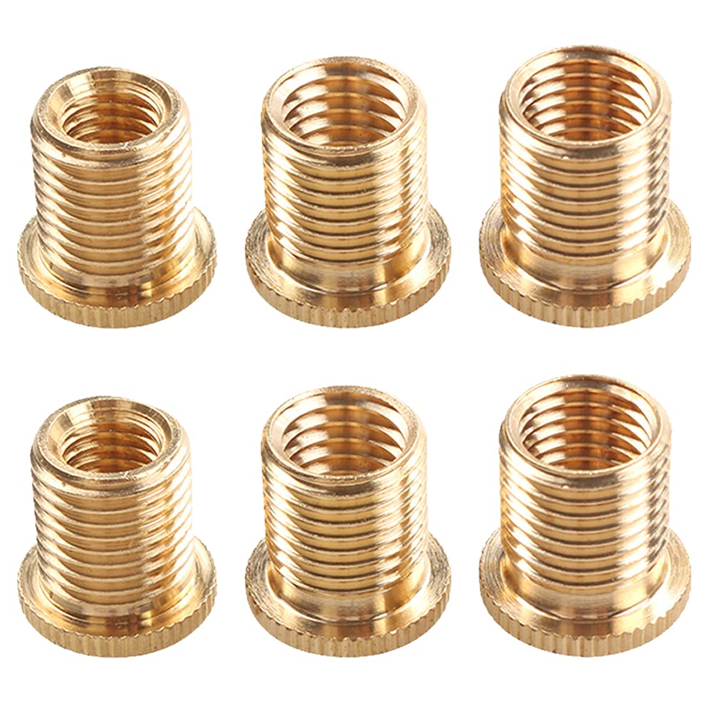 6pcs Shift Knob Adapter Universal Car Shift Replacement Screw Shift Lever Screw Luminium Alloy
