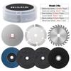 3-inch (75mm) Multifunctional Angle Grinder Accessory Set for Woodworking, Polishing, and Rust Removal.