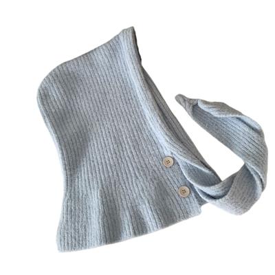 Wool Blend Balaclava Neck Warmer Scarf Hat For Cold Weather Winter Warmth Unisex Design For Outdoor Sport Activity