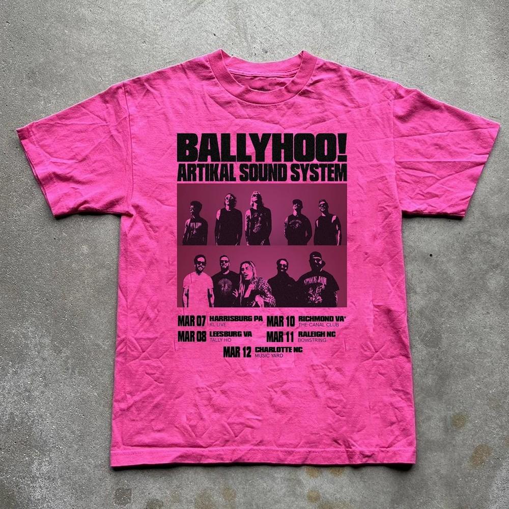 

Ballyhoo Band Artikal Sound System Cotton T Shirt Size S5XL CL77 Unisex T-Shirt S