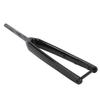 Cycling Front Fork 3K T800 Carbon   100x12mm Thru Axle 1-1/8 Inch Diameter 45mm Offset Flat Disc Brake Front Fork