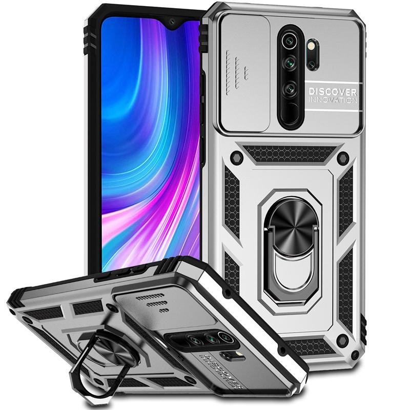 Shockproof Armor Case For Xiaomi Redmi Note8 Pro Car Holder Phone Cover For Redmi Note 8 Pro 8Pro Camera Lens Protection Fundas