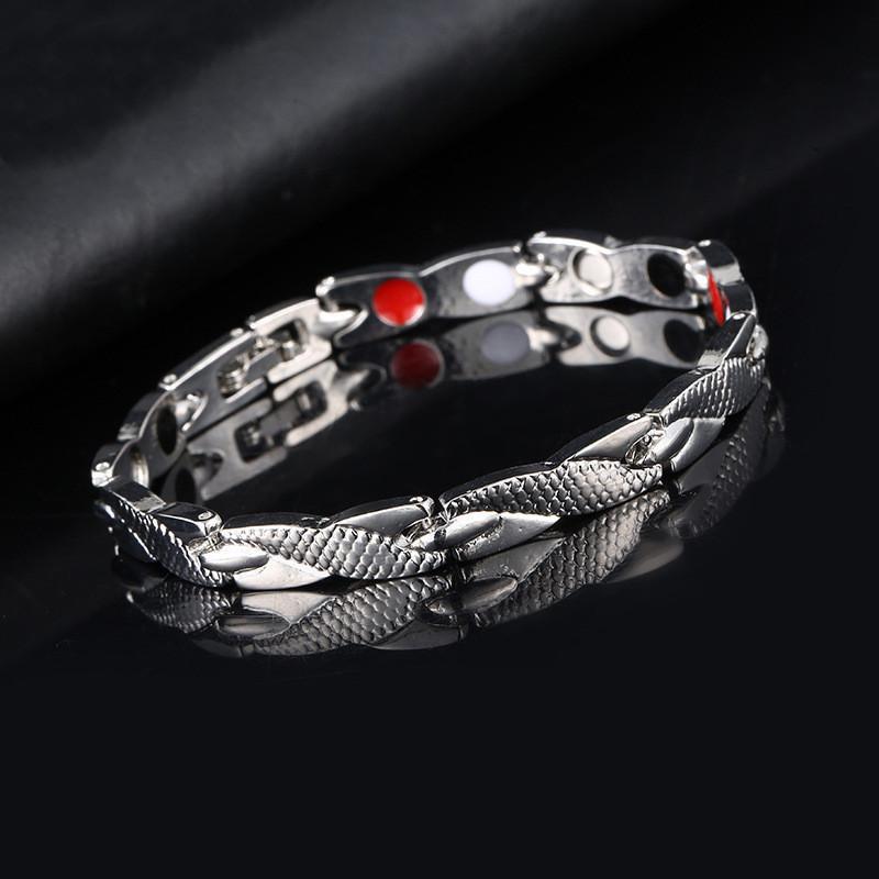 Adjustable Dragon Pattern Bracelet: 7mm Men's Fashion, European/American Style, Unisex Six-Sided Design
