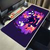 Electric vs Ghost Type Pokemon Art Large Gaming Mouse Pad Waterproof Nonslip