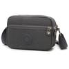 Women’s Nylon Crossbody Bag Small Messenger Bag Multi Pocket Shoulder Purse Lightweight Travel Phone Bag Casual Mini Handbag