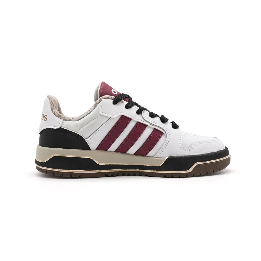 Adidas Neo Entrap Skateboard Shoes Unisex Low top White Red Black Beige FW3462(Team1778-)