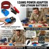 12AWG Battery To Alligator Clip Power Adapter For Outdoor Camping Car Repair With ABS Housing Adapter