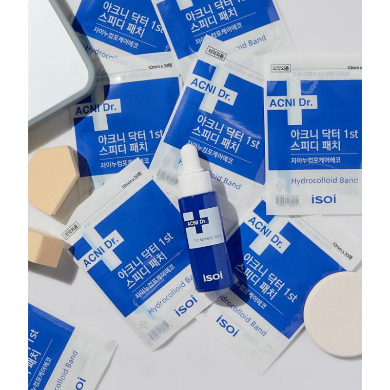 isoi Acne Doctor 1st Speedy Spot 14ml Set (14ml + 4 Emergency Pads)
