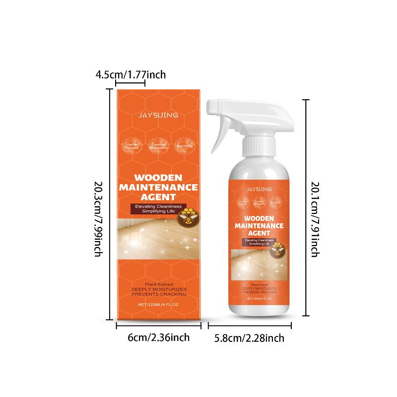 Jaysuing Wood Furniture Polishing And Care Agent: 2-In-1 Cleaning And Maintenance Agent For Stain Removal And Brightening