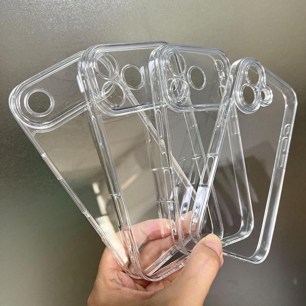 iPhone 16 Epoxy Groove Lens Case, Full Coverage for 16PROMAX/15/14 - Cream Glue Material