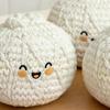 Yousheng Cartoon Bun Footbag, Handmade Crochet Juggling Balls, Soft Stress Relief Toy for Kids Adults, Party Game