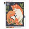 DIY 5D Diamond Art Kit Cute Giant Orange Cat Hugging Little Girl Sparkling Rhinestone Canvas for Bedroom and Living Room Decor