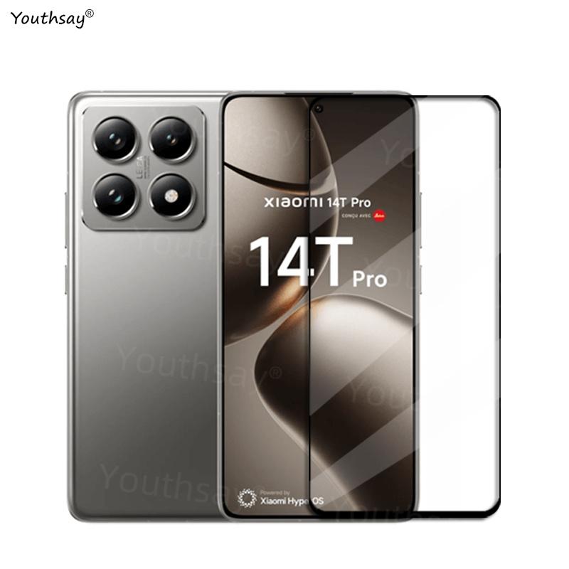 For Xiaomi 14T Full Cover Tempered Glass Xiaomi 14T Pro Screen Protector HD Screen Glass Ptotective Phone Film For Xiaomi 14T